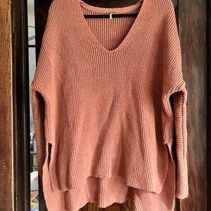 Burnt Orange free people sweater